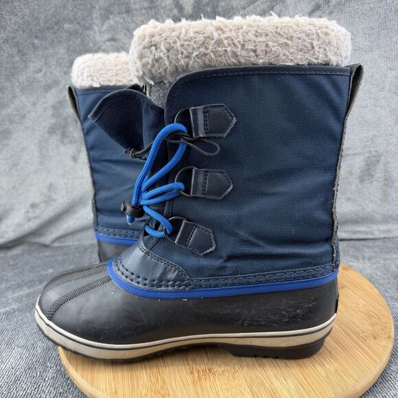 Sorel Boots Unisex Size 6 Blue Waterproof Insulated Winter Snow NY1879-465 main image 8
